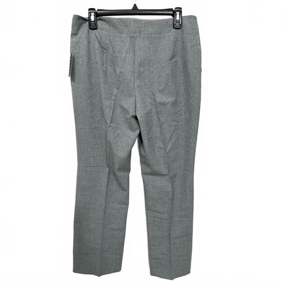 NWT Vintage Casual Corner Annex Petite Stretch Gray Dress Pants- Size 12 Petite - Picture 2 of 4